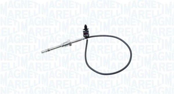 Sensor, exhaust gas temperature